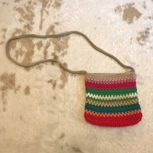 The Sak crossbody crochet bag